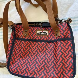KAVU Red and Black Women's Bag